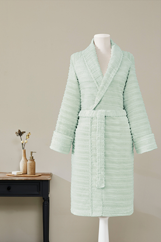 Sadem Organik Linden Şal Yaka Bornoz Sadem Organik Linden Şal Yaka Bornoz