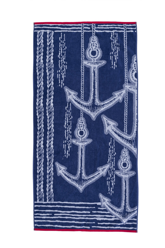Özdilek Summer Heat New Anchor Kadife Plaj Havlusu 70x140 cm