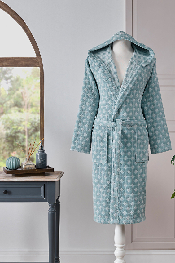 Özdilek Decora Kadife Kapüşonlu Bornoz Özdilek Decora Kadife Kapüşonlu Bornoz