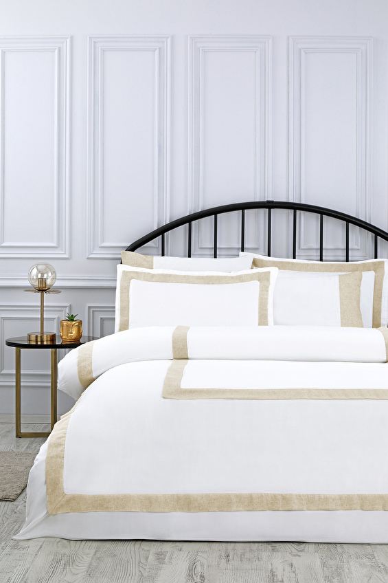 Sadem Organik Acacia Çift Kişilik Saten Nevresim Takımı Sadem Organik Acacia Çift Kişilik Saten Nevresim Takımı