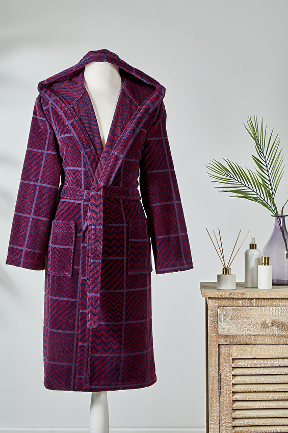 Özdilek Hawai Maro Kadife Kapüşonlu Bornoz Özdilek Hawai Maro Kadife Kapüşonlu Bornoz