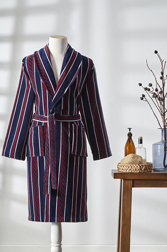 Özdilek Hawai Marin Kadife Şal Yaka Bornoz Özdilek Hawai Marin Kadife Şal Yaka Bornoz