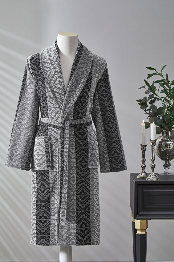 Özdilek Hawai Tapetto Kadife Şal Yaka Bornoz Özdilek Hawai Tapetto Kadife Şal Yaka Bornoz