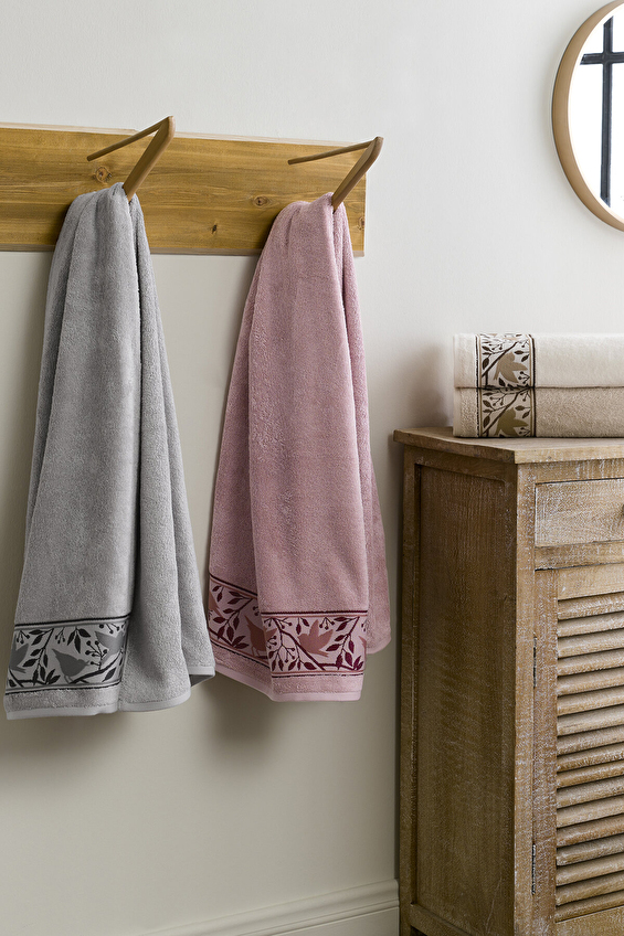 Özdilek Birdy Bambu Banyo Havlusu 90x150 cm Özdilek Birdy Bambu Banyo Havlusu 90x150 cm