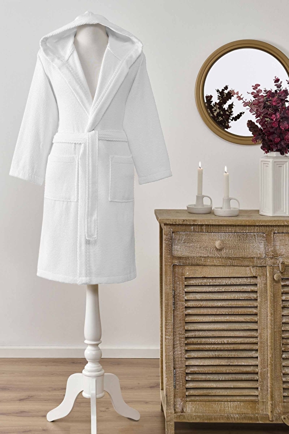 Özdilek Fashion Line Kapüşonlu Bornoz Özdilek Fashion Line Kapüşonlu Bornoz