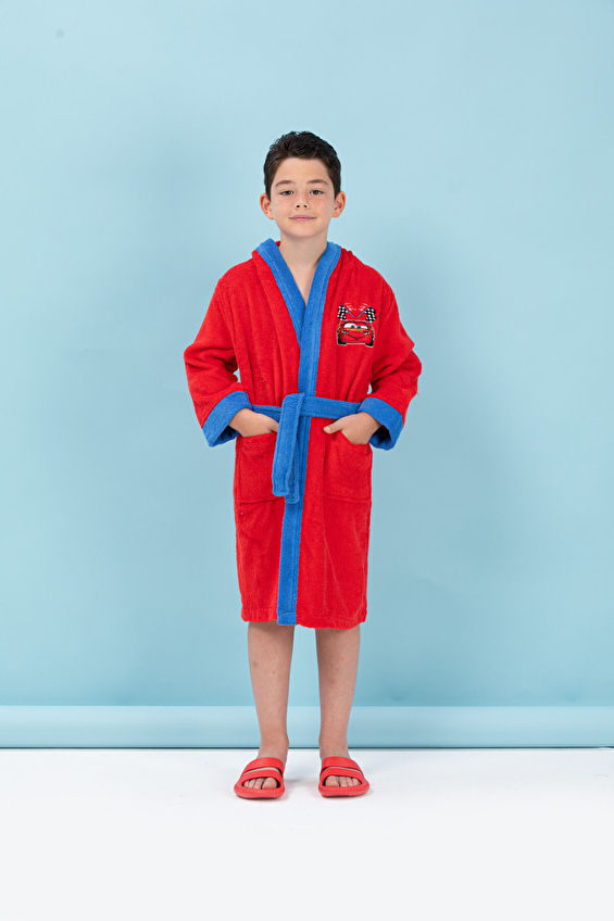 Özdilek Cars Go Nakışlı Disney Lisanslı Kapüşonlu Çocuk Bornozu 7/8 Yaş Özdilek Cars Go Nakışlı Disney Lisanslı Kapüşonlu Çocuk Bornozu 7/8 Yaş