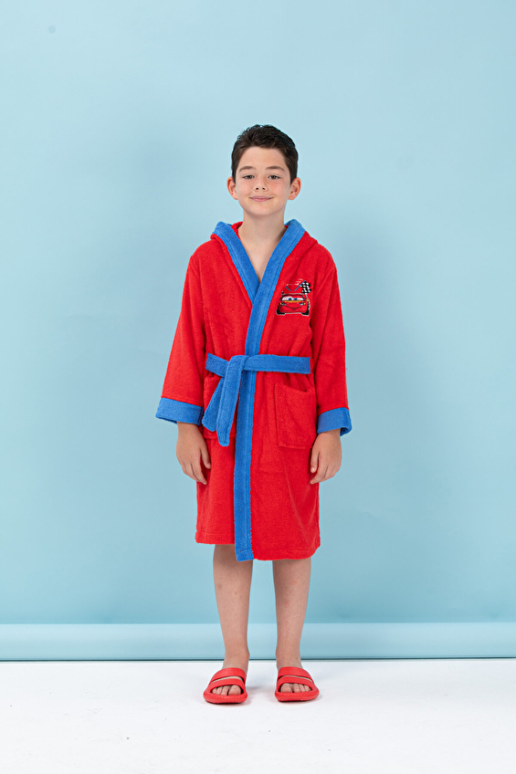 Özdilek Cars Go Nakışlı Disney Lisanslı Kapüşonlu Çocuk Bornozu 11/12 Yaş Özdilek Cars Go Nakışlı Disney Lisanslı Kapüşonlu Çocuk Bornozu 11/12 Yaş