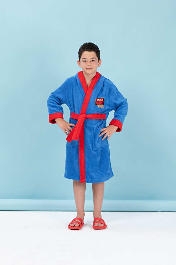 Özdilek Cars Mcqueen Nakışlı Disney Lisanslı Kapüşonlu Çocuk Bornozu 11/12 Yaş Özdilek Cars Mcqueen Nakışlı Disney Lisanslı Kapüşonlu Çocuk Bornozu 11/12 Yaş