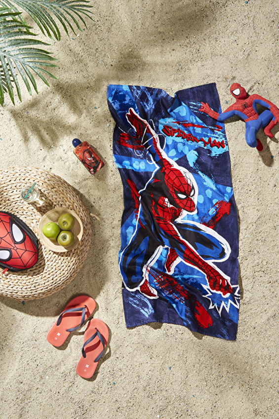Özdilek Spiderman Effect Lisanslı Kadife Plaj Havlusu 60x120 cm Özdilek Spiderman Effect Lisanslı Kadife Plaj Havlusu 60x120 cm