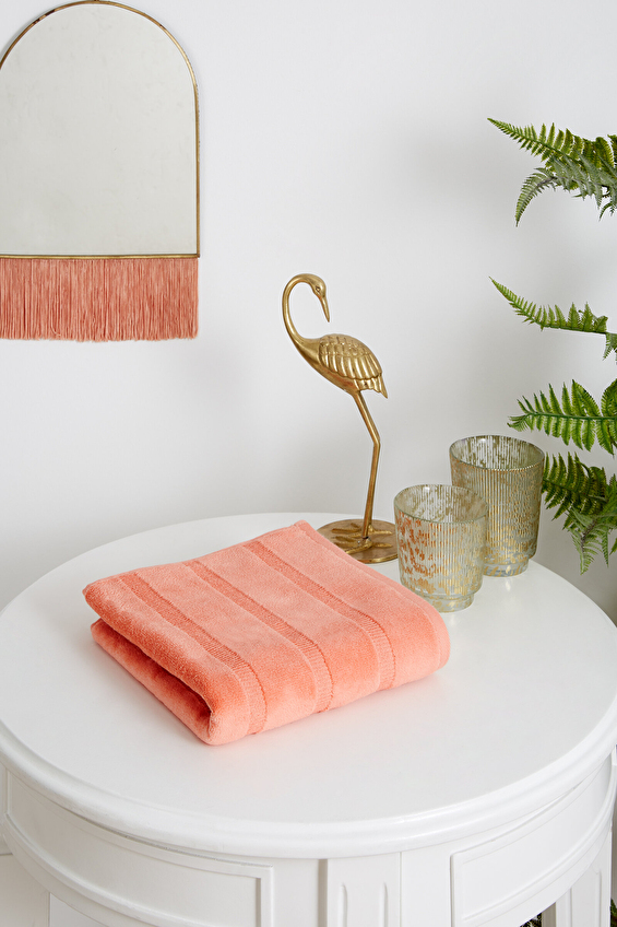 Sadem Organik Stripe El ve Yüz Havlusu 50x90 cm Sadem Organik Stripe El ve Yüz Havlusu 50x90 cm