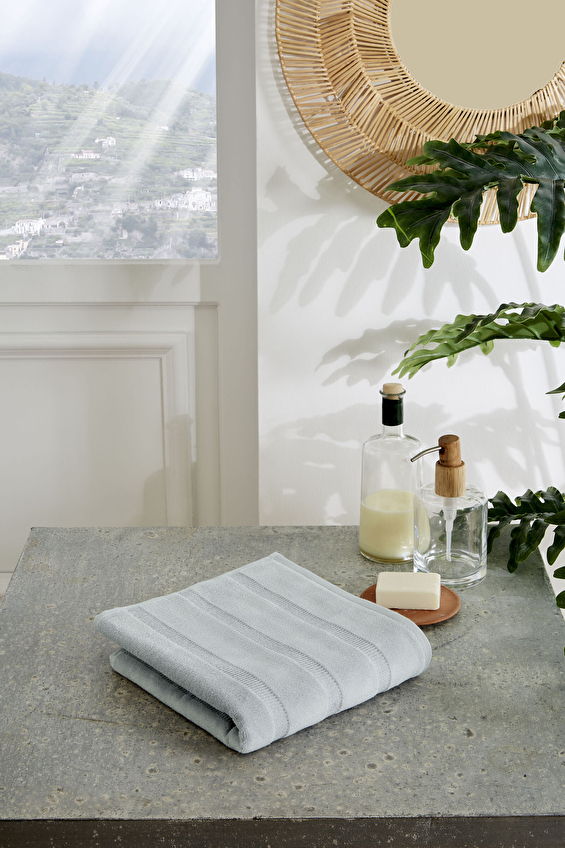 Sadem Organik Stripe El ve Yüz Havlusu 50x90 cm Sadem Organik Stripe El ve Yüz Havlusu 50x90 cm