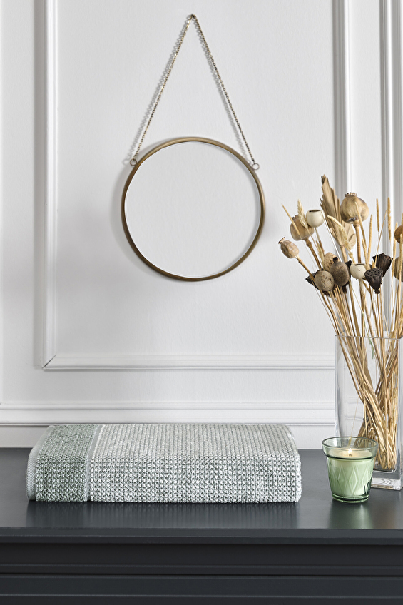 Sadem Organik Plaid Ayak Havlusu 50x75 cm Yeşil Sadem Organik Plaid Ayak Havlusu 50x75 cm Yeşil