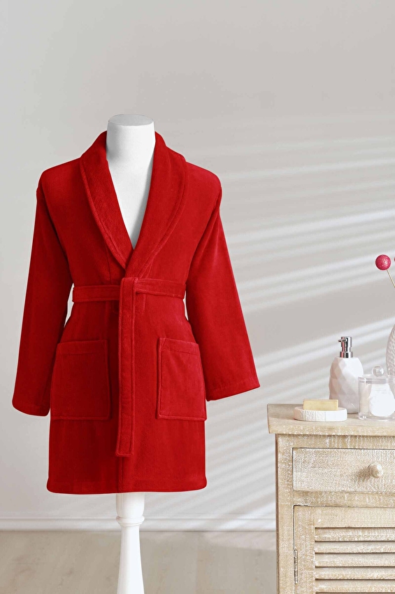 Özdilek Summer Kadife Şal Yaka Mini Bornoz Özdilek Summer Kadife Şal Yaka Mini Bornoz