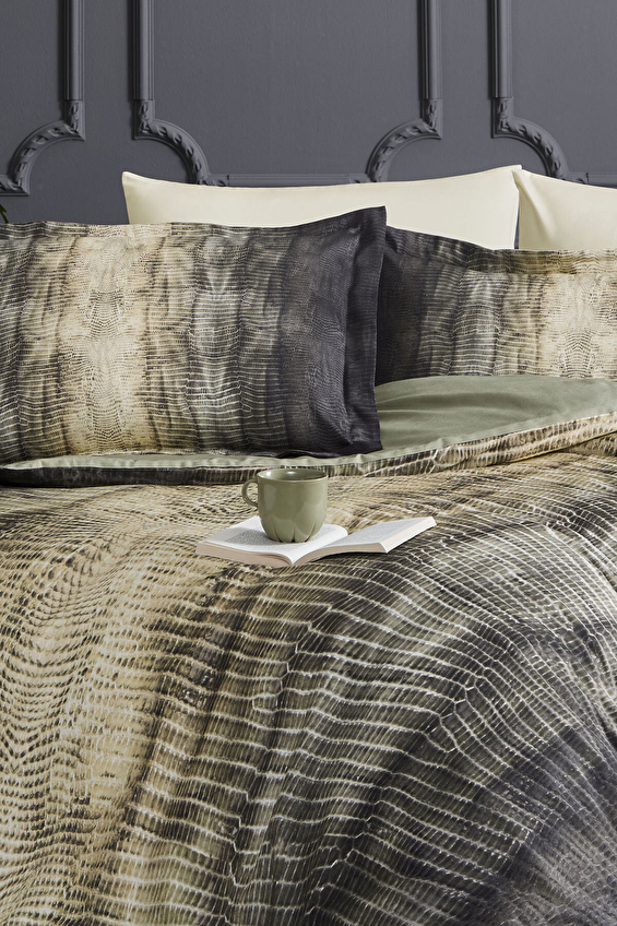 Özdilek Verde Çift Kişilik Soft Life Saten Nevresim Takımı Özdilek Verde Çift Kişilik Soft Life Saten Nevresim Takımı