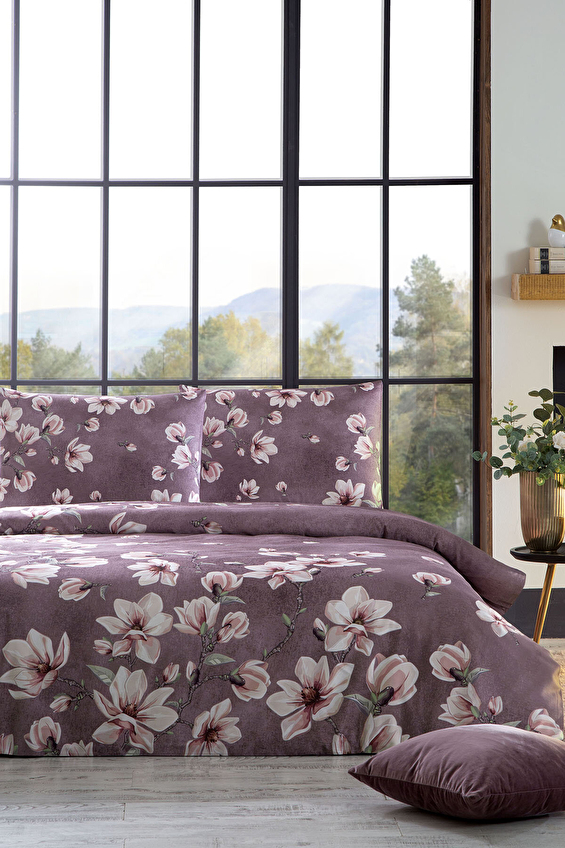 Özdilek Magnolia Tek Kişilik Soft Life Saten Nevresim Takımı Özdilek Magnolia Tek Kişilik Soft Life Saten Nevresim Takımı