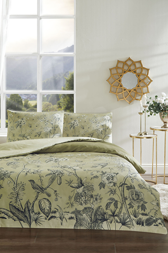 Özdilek Antique Garden Tek Kişilik Soft Life Saten Nevresim Takımı Özdilek Antique Garden Tek Kişilik Soft Life Saten Nevresim Takımı