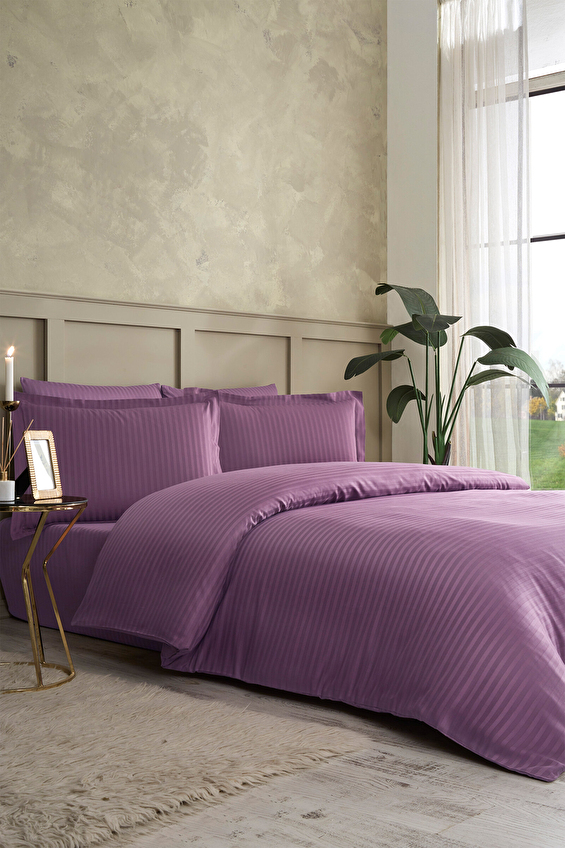 Özdilek Line Tek Kişilik Saten Nevresim Takımı Özdilek Line Tek Kişilik Saten Nevresim Takımı