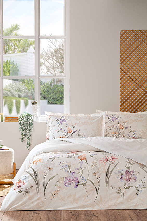 Özdilek White Lilly Tek Kişilik Nevresim Takımı Özdilek White Lilly Tek Kişilik Nevresim Takımı