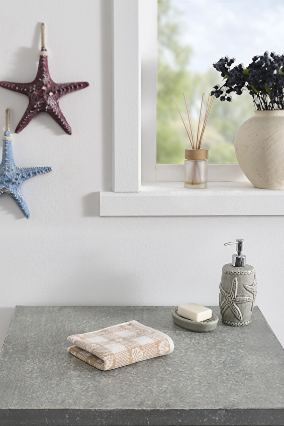 Özdilek Shell Plaid Kadife Mutfak ve Kurulama Havlusu 30x50 cm Özdilek Shell Plaid Kadife Mutfak ve Kurulama Havlusu 30x50 cm