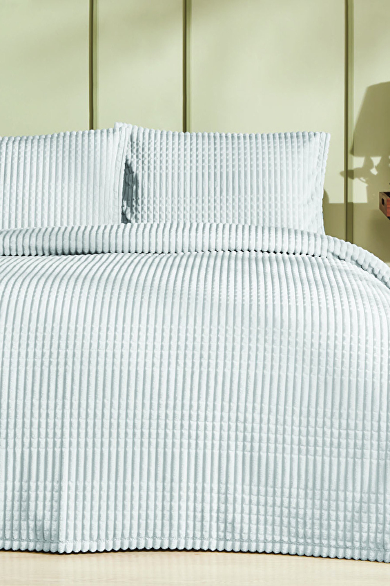 Özdilek Piramit Çift Kişilik Yatak Örtüsü 220x240 cm Özdilek Piramit Çift Kişilik Yatak Örtüsü 220x240 cm