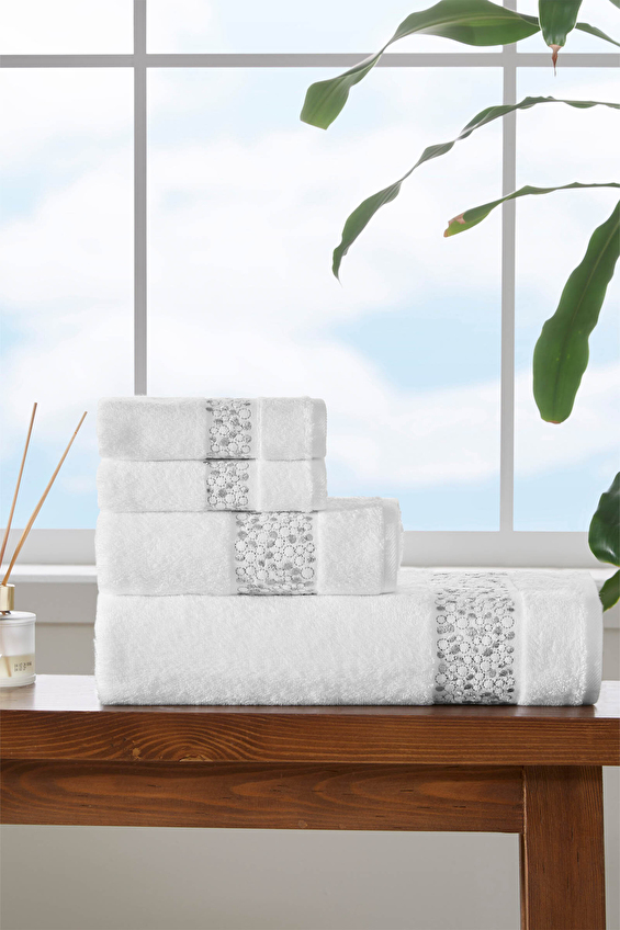 Özdilek Daniela Nakışlı Havlu Seti Özdilek Daniela Nakışlı Havlu Seti