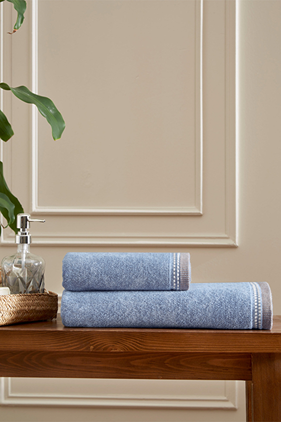 Özdilek Colorado Maskülen 2'Li Havlu Set Özdilek Colorado Maskülen 2'Li Havlu Set