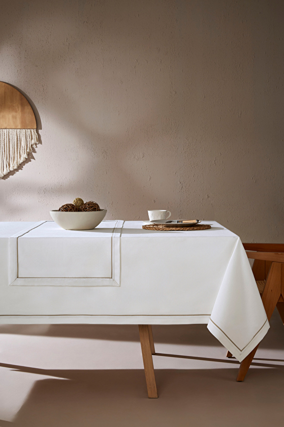 Özdilek Masa Örtüsü DP030B 160x260 cm Özdilek Masa Örtüsü DP030B 160x260 cm