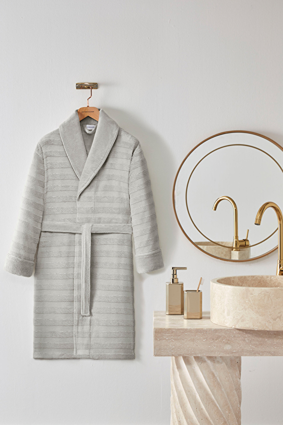 Cottons & Clouds Soft Color Şal Yaka Bornoz Cottons & Clouds Soft Color Şal Yaka Bornoz