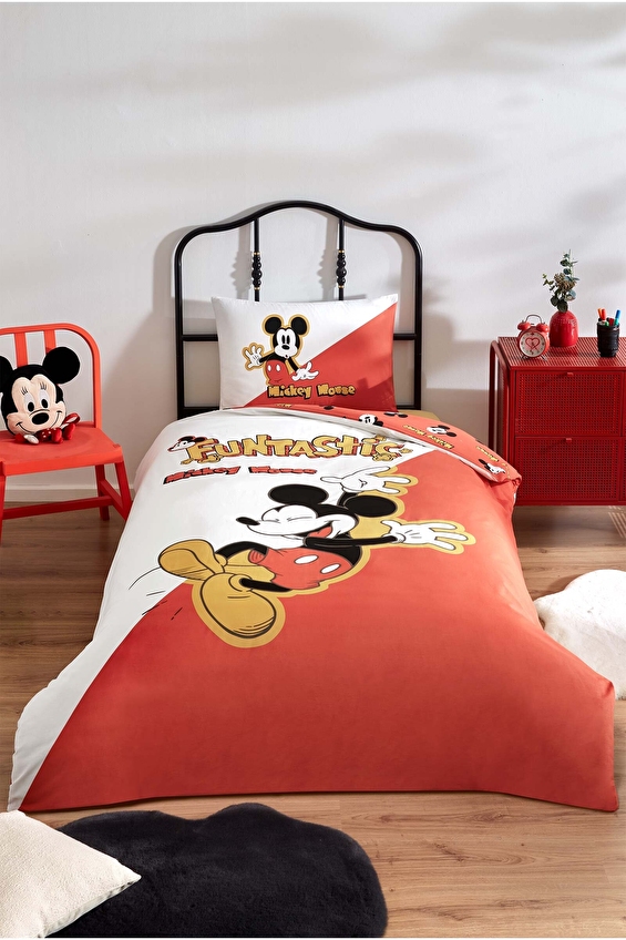 Özdilek Mickey Mouse Funtastic Disney Lisanslı Tek Kişilik Çocuk Nevresim Takımı Özdilek Mickey Mouse Funtastic Disney Lisanslı Tek Kişilik Çocuk Nevresim Takımı