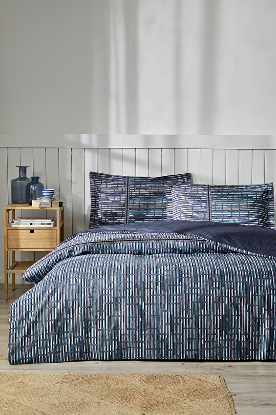 Özdilek Modra King Size Lastikli Çarşaf Nevresim Takımı Özdilek Modra King Size Lastikli Çarşaf Nevresim Takımı