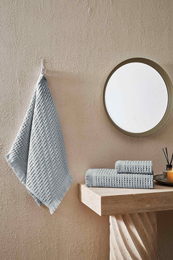 Cottons & Clouds Waffle Diogonal Banyo Havlusu 70 x 140 cm Cottons & Clouds Waffle Diogonal Banyo Havlusu 70 x 140 cm