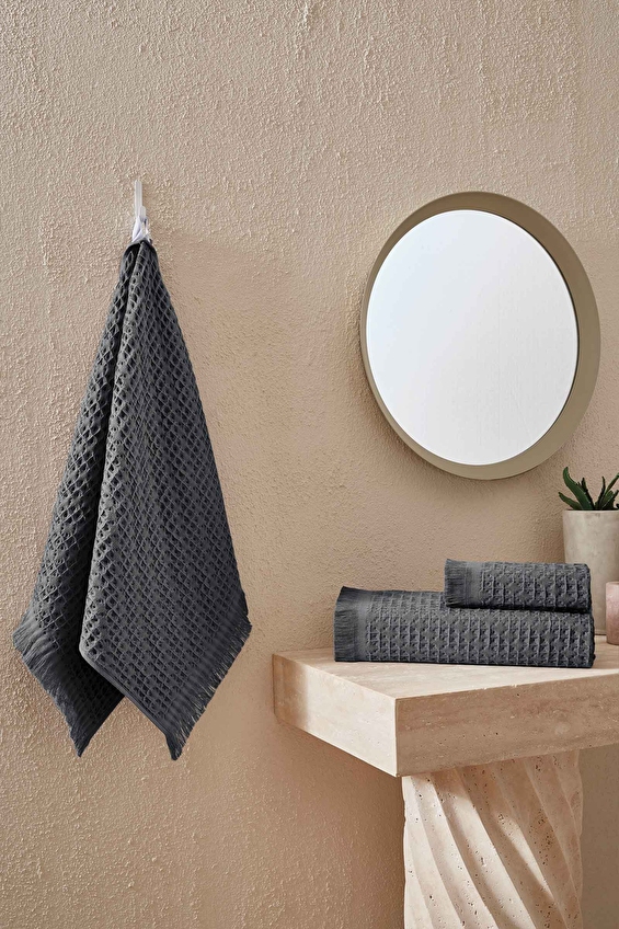Cottons & Clouds Waffle Diogonal Banyo Havlusu 70 x 140 cm Cottons & Clouds Waffle Diogonal Banyo Havlusu 70 x 140 cm