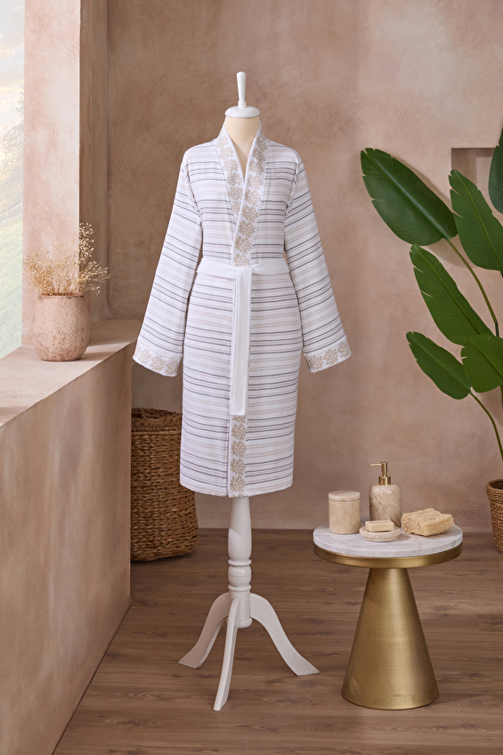 Özdilek Sea Line Peştamal Kimono Bornoz Özdilek Sea Line Peştamal Kimono Bornoz