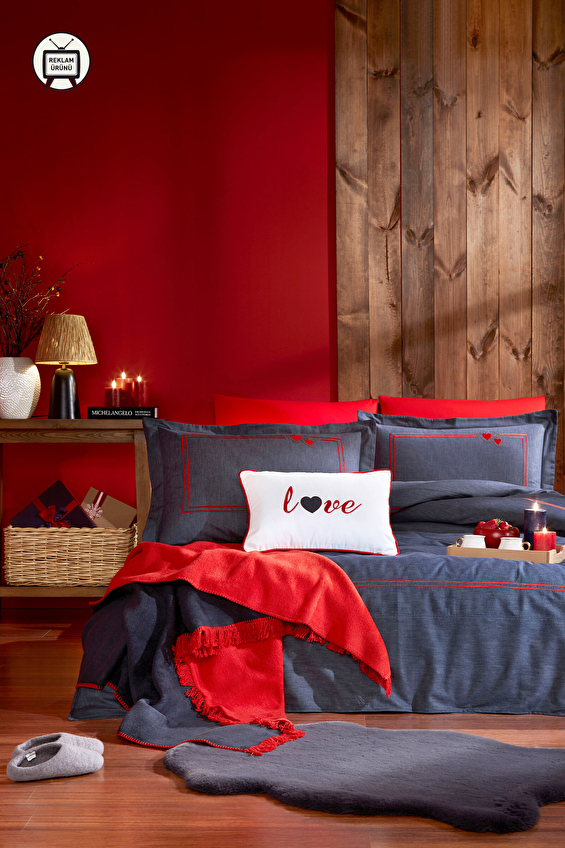 Özdilek Endless Love Çift Kişilik Nevresim Takımı Özdilek Endless Love Çift Kişilik Nevresim Takımı