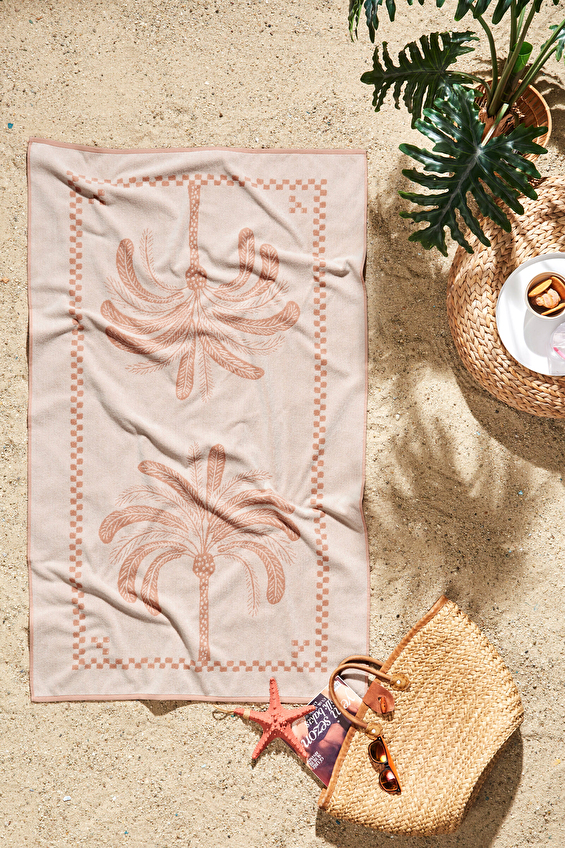Özdilek Sun Palmera Plaj Havlusu 90x150 cm Özdilek Sun Palmera Plaj Havlusu 90x150 cm
