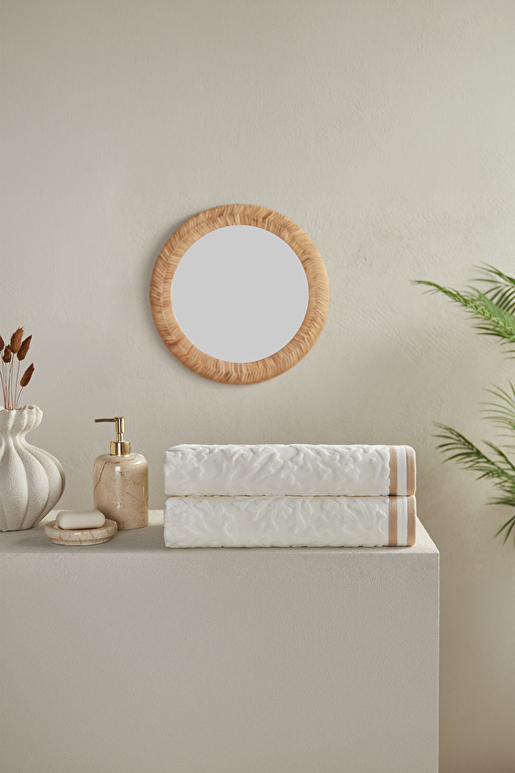 Özdilek Corallo Kadife Banyo Havlusu 90x150 cm Özdilek Corallo Kadife Banyo Havlusu 90x150 cm