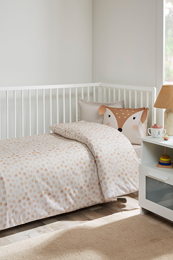 Cottons & Clouds Fox Bambu Saten Bebek Nevresim Takımı Cottons & Clouds Fox Bambu Saten Bebek Nevresim Takımı