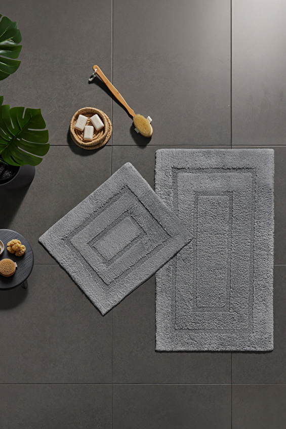 Özdilek Basic 2'li Banyo Paspası Gri Özdilek Basic 2'li Banyo Paspası Gri
