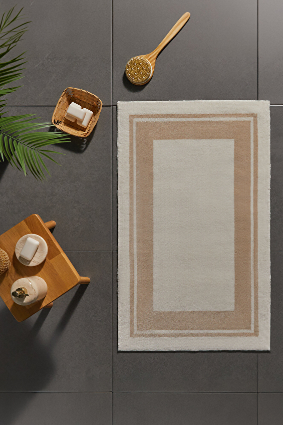 Özdilek Retra Banyo Paspası 61x102 cm Bej Özdilek Retra Banyo Paspası 61x102 cm Bej