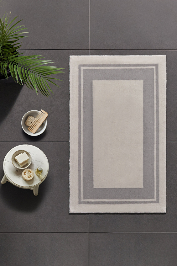 Özdilek Retra Banyo Paspası 61x102 cm Gri Özdilek Retra Banyo Paspası 61x102 cm Gri