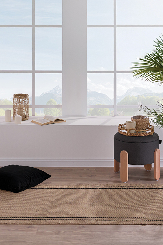 Özdilek Rustic Jüt Halı 80x150 cm Özdilek Rustic Jüt Halı 80x150 cm