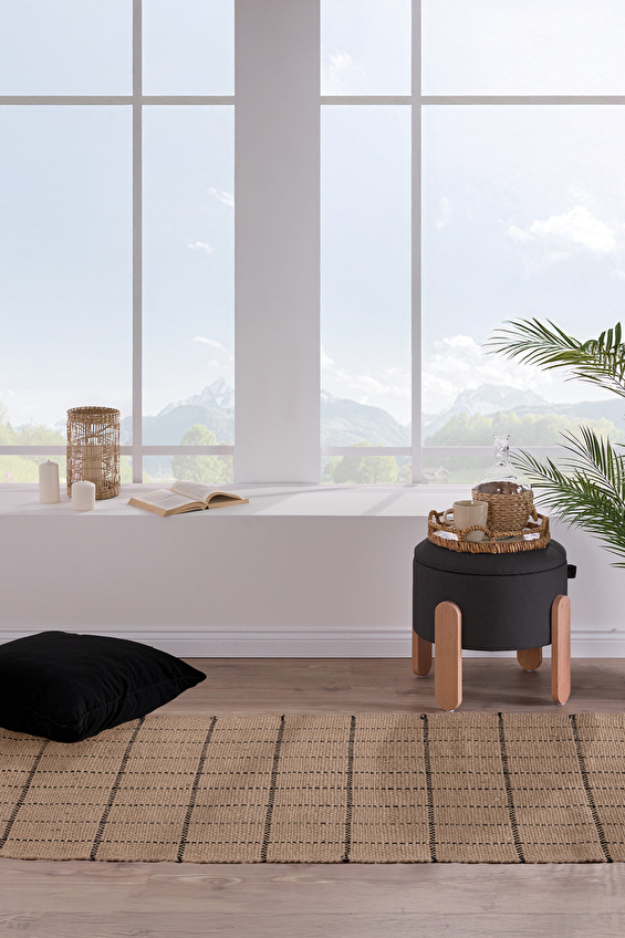 Özdilek Plaid Jüt Halı 80x150 cm Özdilek Plaid Jüt Halı 80x150 cm