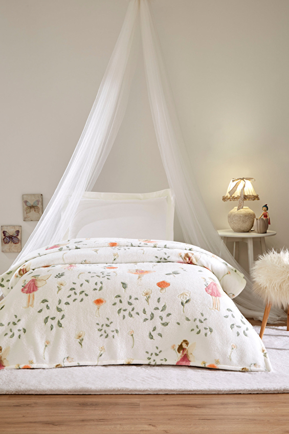 Özdilek Fairy Tek Kişilik Çocuk Battaniyesi 150x220 cm Özdilek Fairy Tek Kişilik Çocuk Battaniyesi 150x220 cm