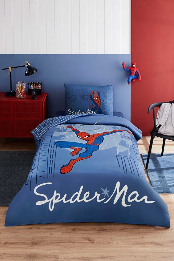Özdilek Spiderman Sense Tek Kişilik Lisanslı Lastikli Çocuk Nevresim Takımı Özdilek Spiderman Sense Tek Kişilik Lisanslı Lastikli Çocuk Nevresim Takımı