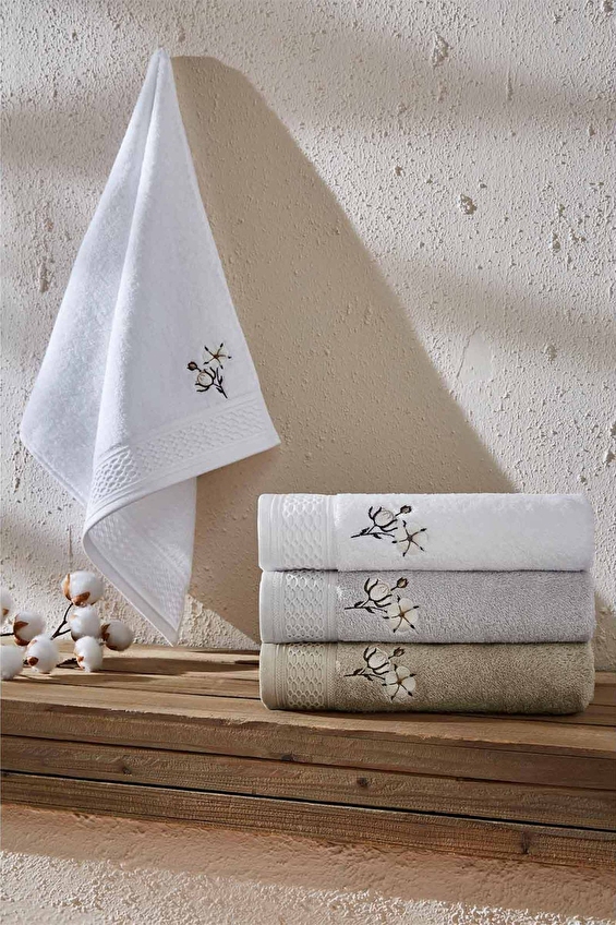 Özdilek Purity Nakışlı Havlu 50x90 cm Özdilek Purity Nakışlı Havlu 50x90 cm