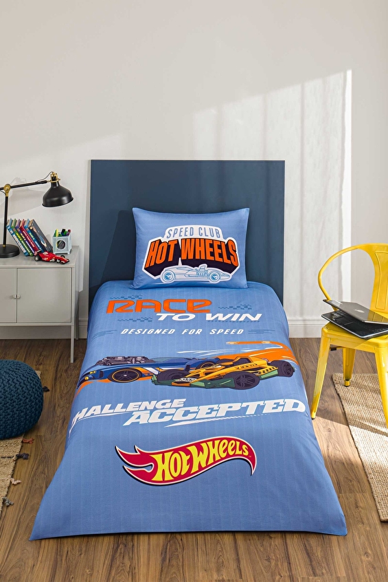 Özdilek Hotwheels Race to Win Tek Kişilik Lisanslı Lastikli Çocuk Nevresim Takımı Özdilek Hotwheels Race to Win Tek Kişilik Lisanslı Lastikli Çocuk Nevresim Takımı
