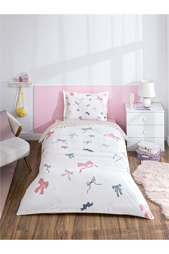 Özdilek Princess Rib Tek Kişilik Lastikli Çarşaf Nevresim Takımı Özdilek Princess Rib Tek Kişilik Lastikli Çarşaf Nevresim Takımı