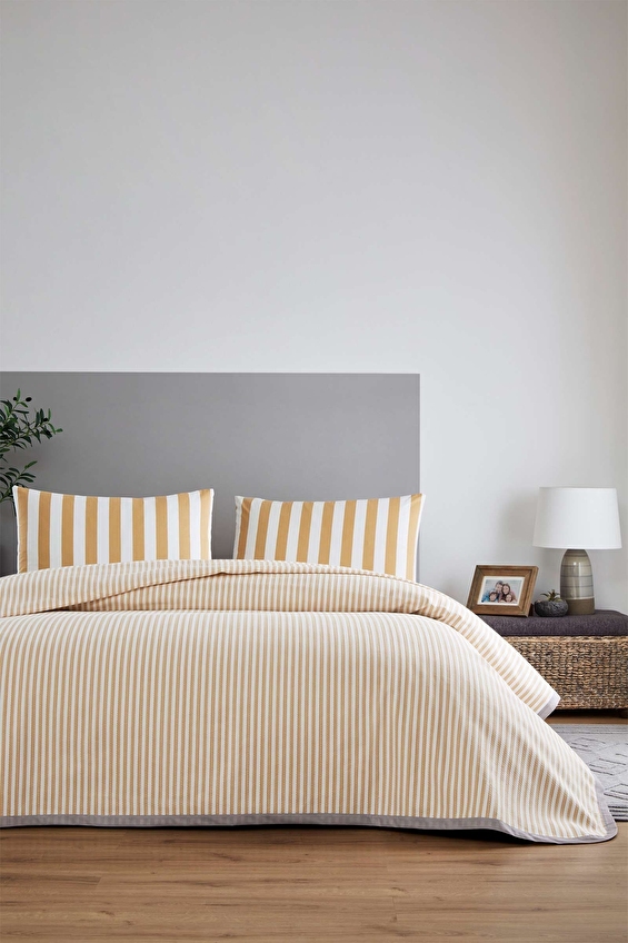 Özdilek Cabbana Line Çift Kişilik Pike Takımı Özdilek Cabbana Line Çift Kişilik Pike Takımı