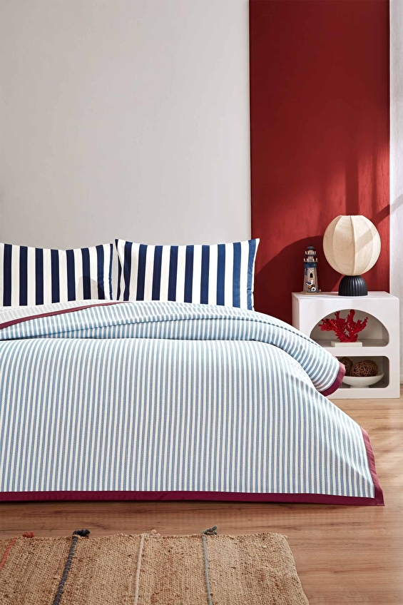 Özdilek Cabana Line Tek Kişilik Lastikli Çarşaf Pike Takımı Özdilek Cabana Line Tek Kişilik Lastikli Çarşaf Pike Takımı