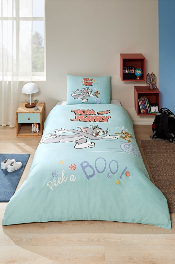 Özdilek Tom And Jerry Run Tek Kişilik Çocuk Nevresim Takımı Özdilek Tom And Jerry Run Tek Kişilik Çocuk Nevresim Takımı